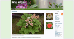Desktop Screenshot of dorles-garten.de